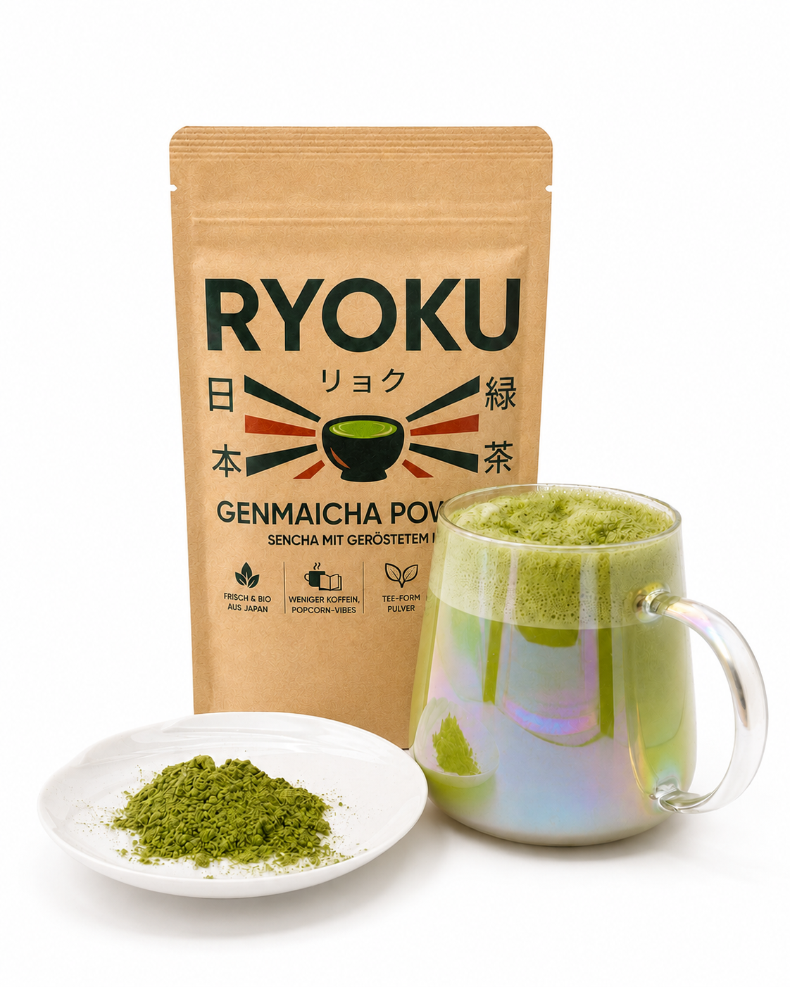 Bio Genmaicha Powder