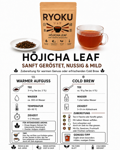 Bio Hōjicha Leaf